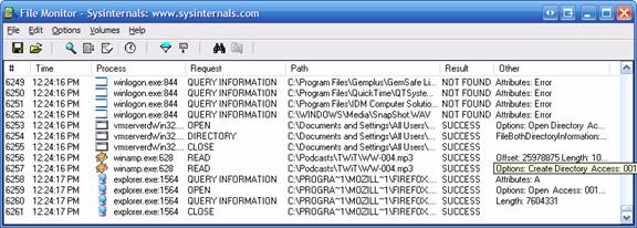[Picture of FileMon.]