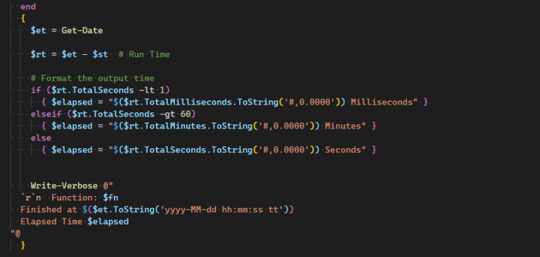Fun With PowerShell Write-Verbose – Arcane Code